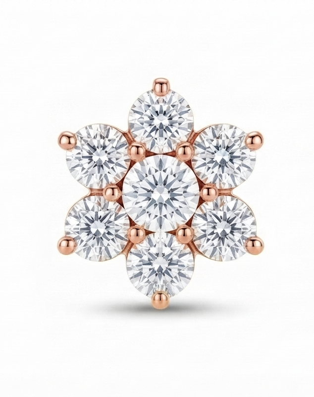 Pari Star Diamond NosePin