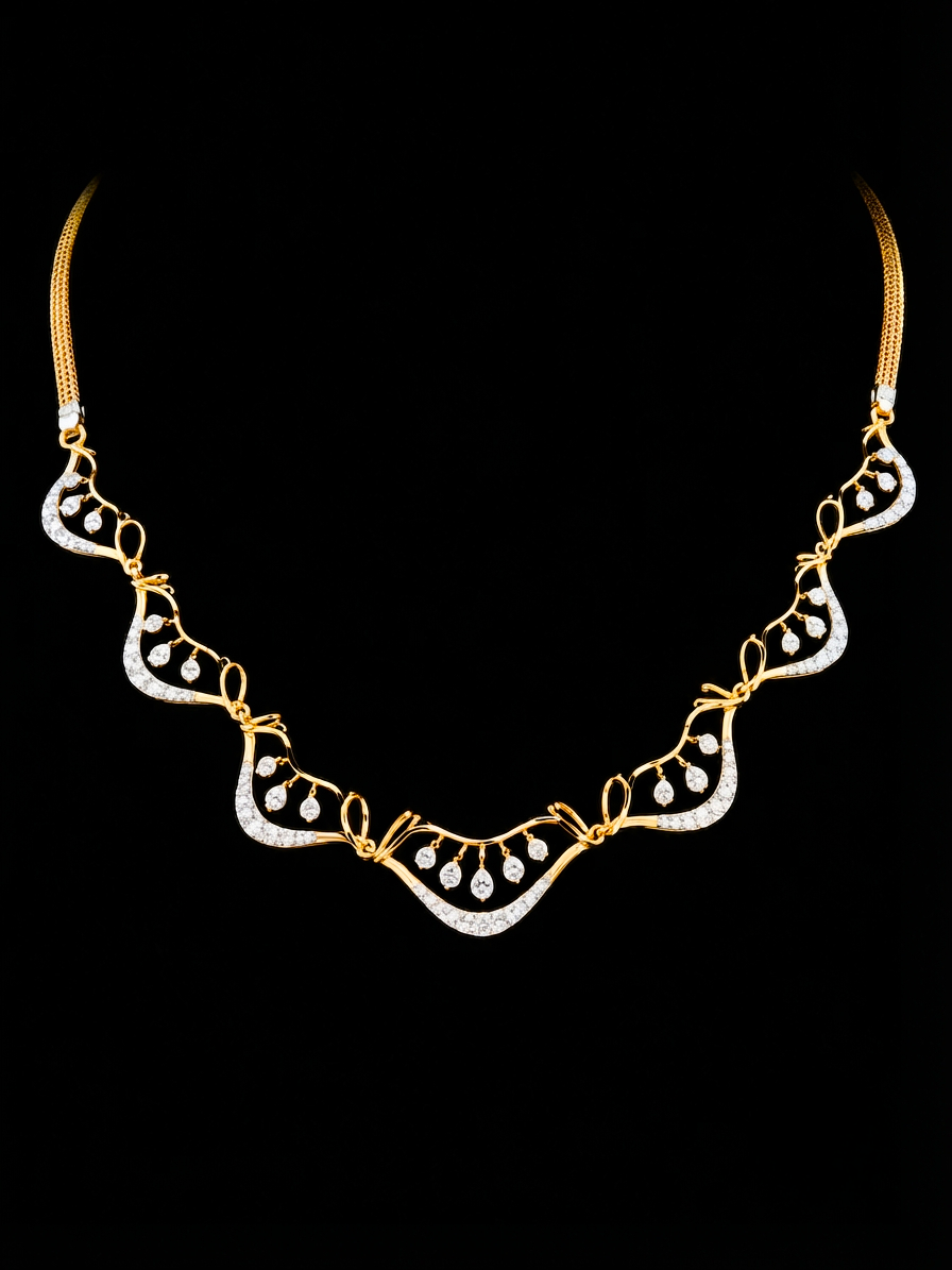 Pari Diamond Necklace