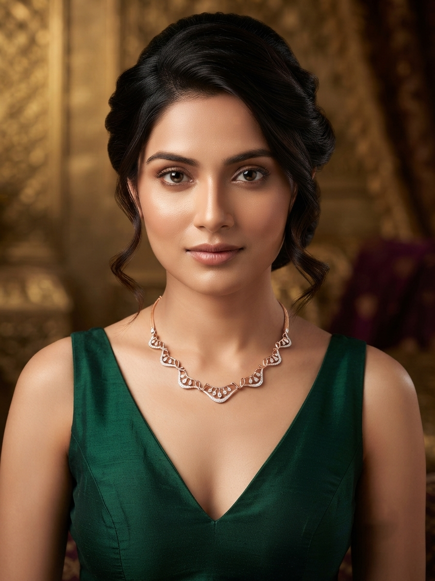 Pari Diamond Necklace