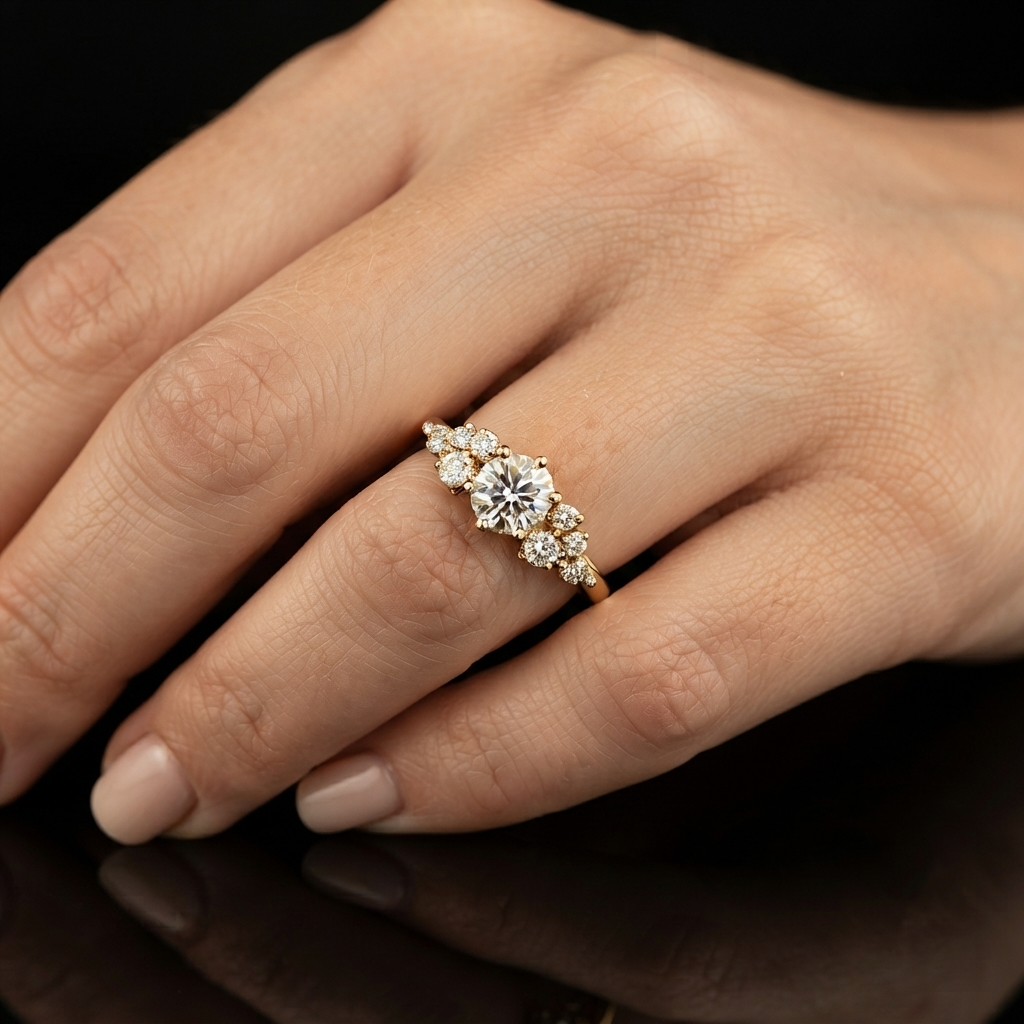 Vivika Bloom Diamond Ring