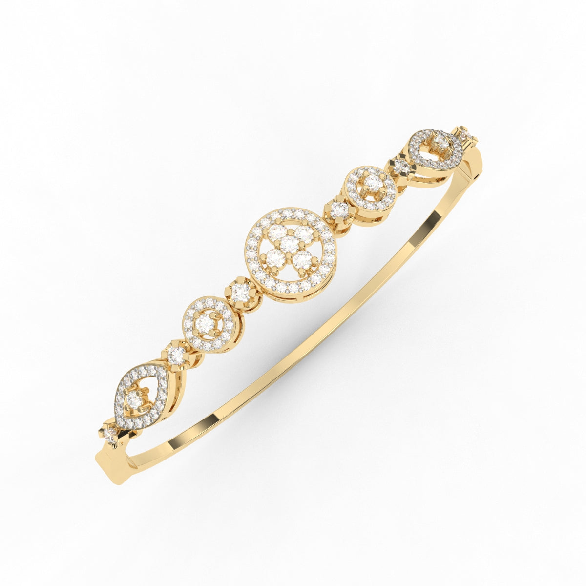 Elegant Diamond Kada