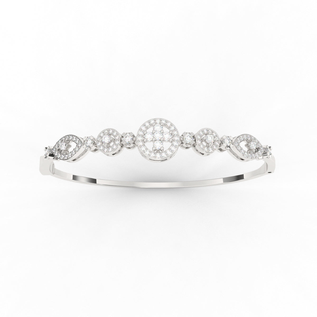 Elegant Diamond Kada