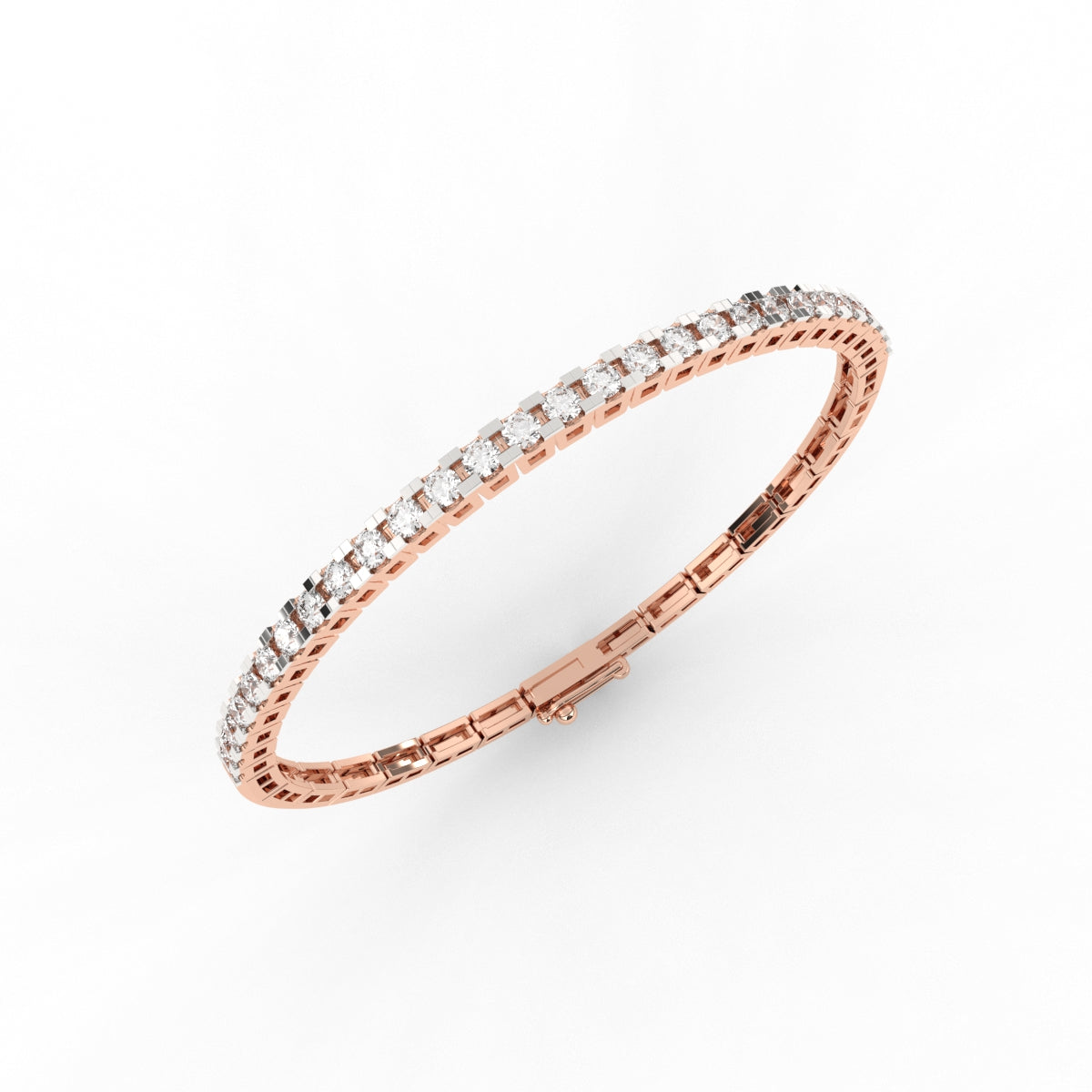 Tennis Sparkling Diamond Bracelet