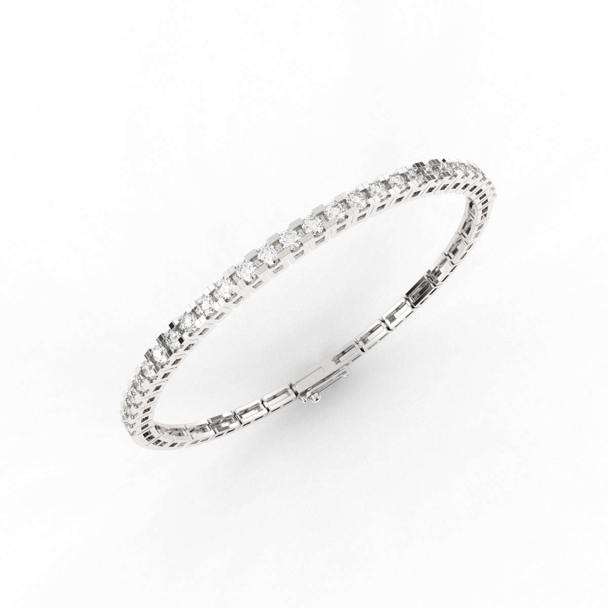 Tennis Sparkling Diamond Bracelet