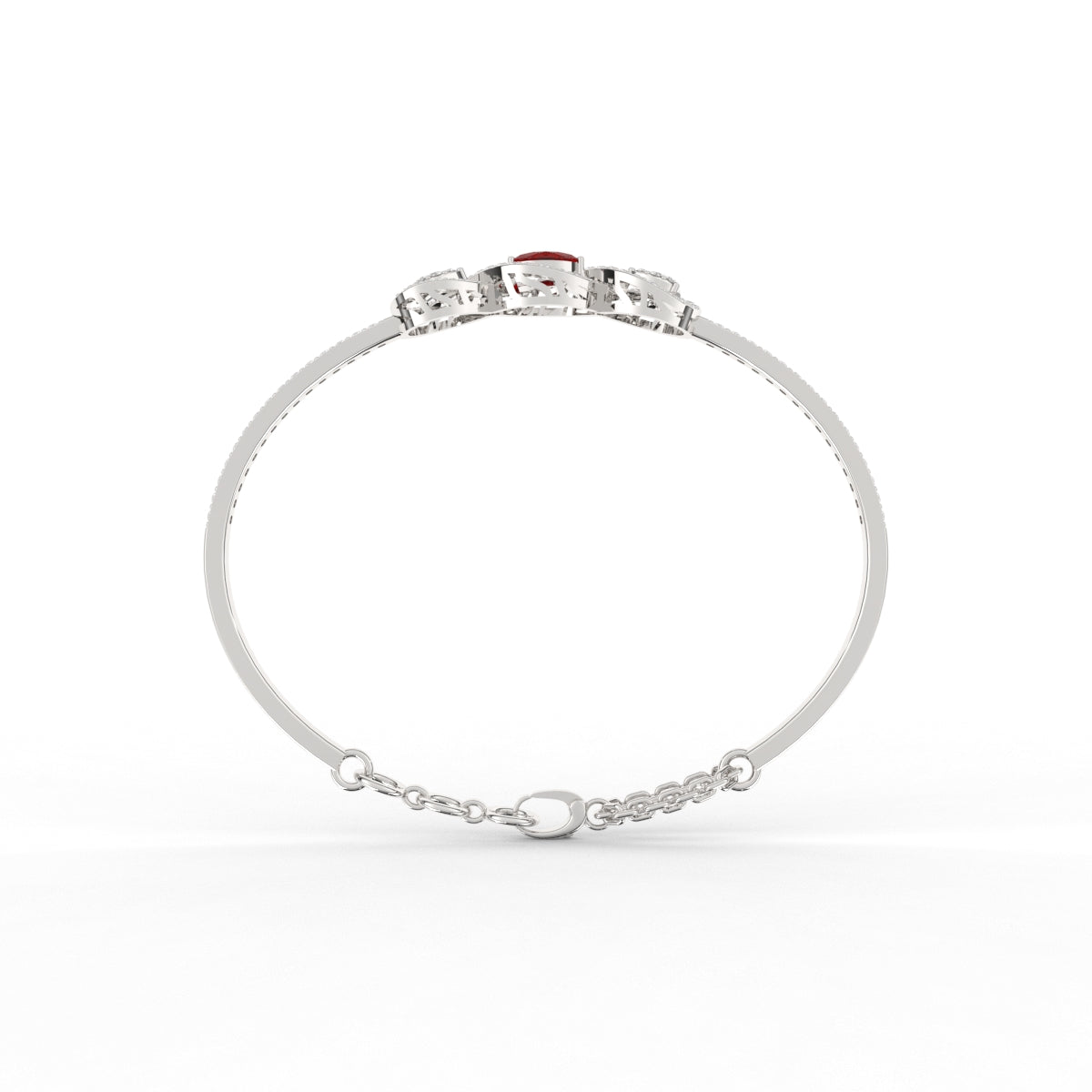 Infinity Ruby Kada Bracelet