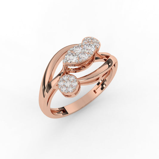 Charming Pave Diamond Ring