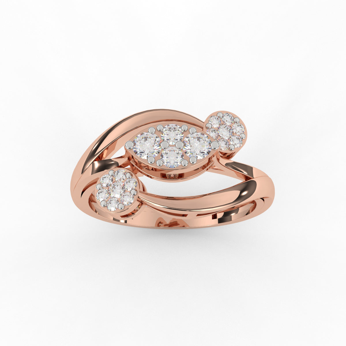 Charming Pave Diamond Ring