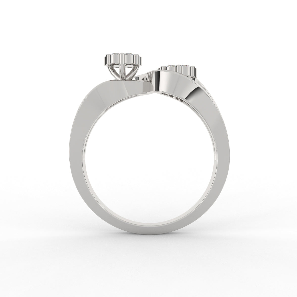 Cluster Infinite Diamond Ring