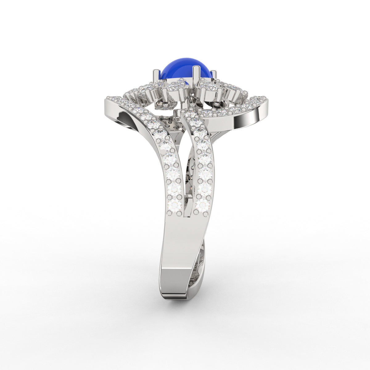 Deco Art Diamond Ring