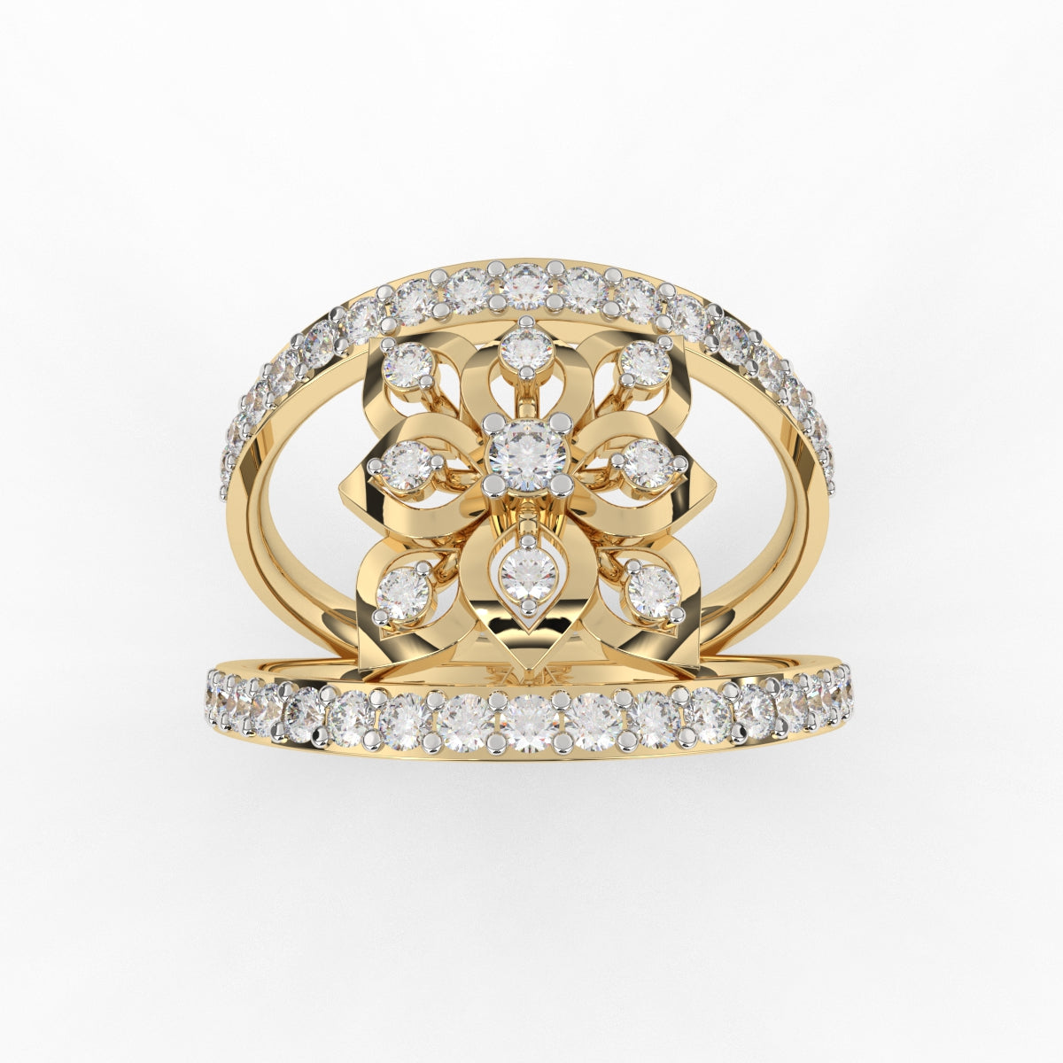 Blossom Art Deco Ring