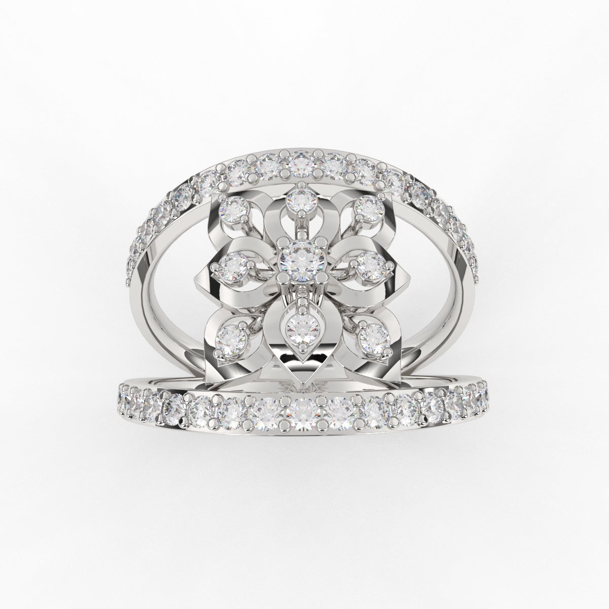 Blossom Art Deco Ring