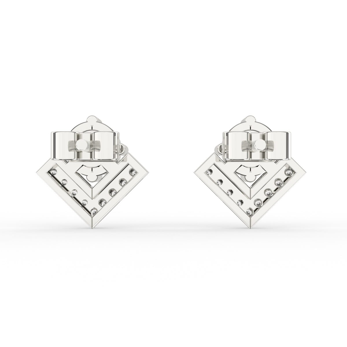 Dazzling Lab Grown Diamond Stud Earrings