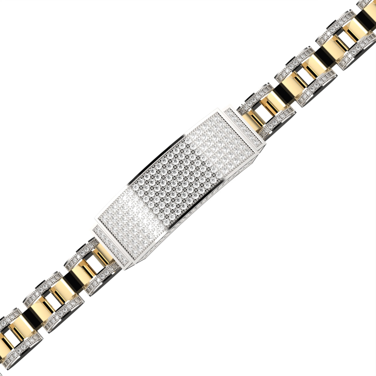 Black Rhodium Plated Black Round Brilliant Cut Diamond Bracelet AAA Quality  Diamond Gold Diamond Bracelet | Jogi Gems - India No's 1 Natural Loose  Diamonds