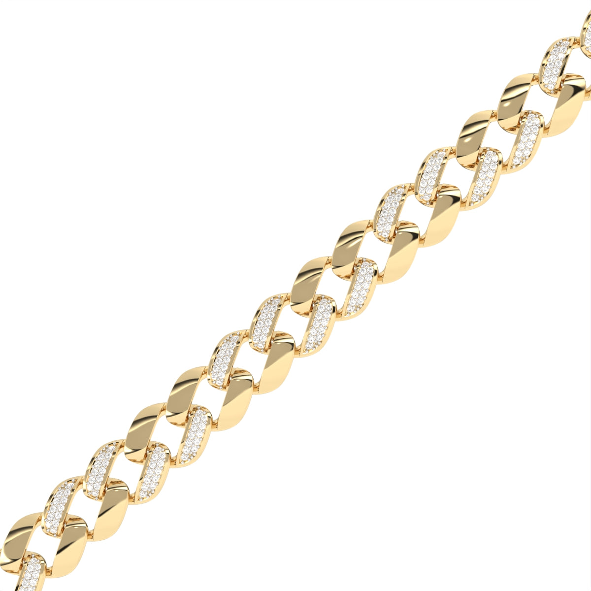 Dainty Cuban Link Diamond Bracelet