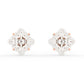 Antique Diamond Cluster Studs For Women