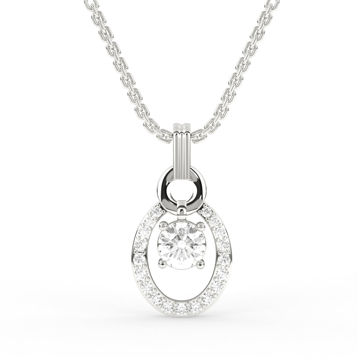 lavish diamond pendant chain