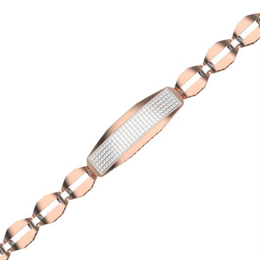 Diamond Bracelet For Men's Wedding