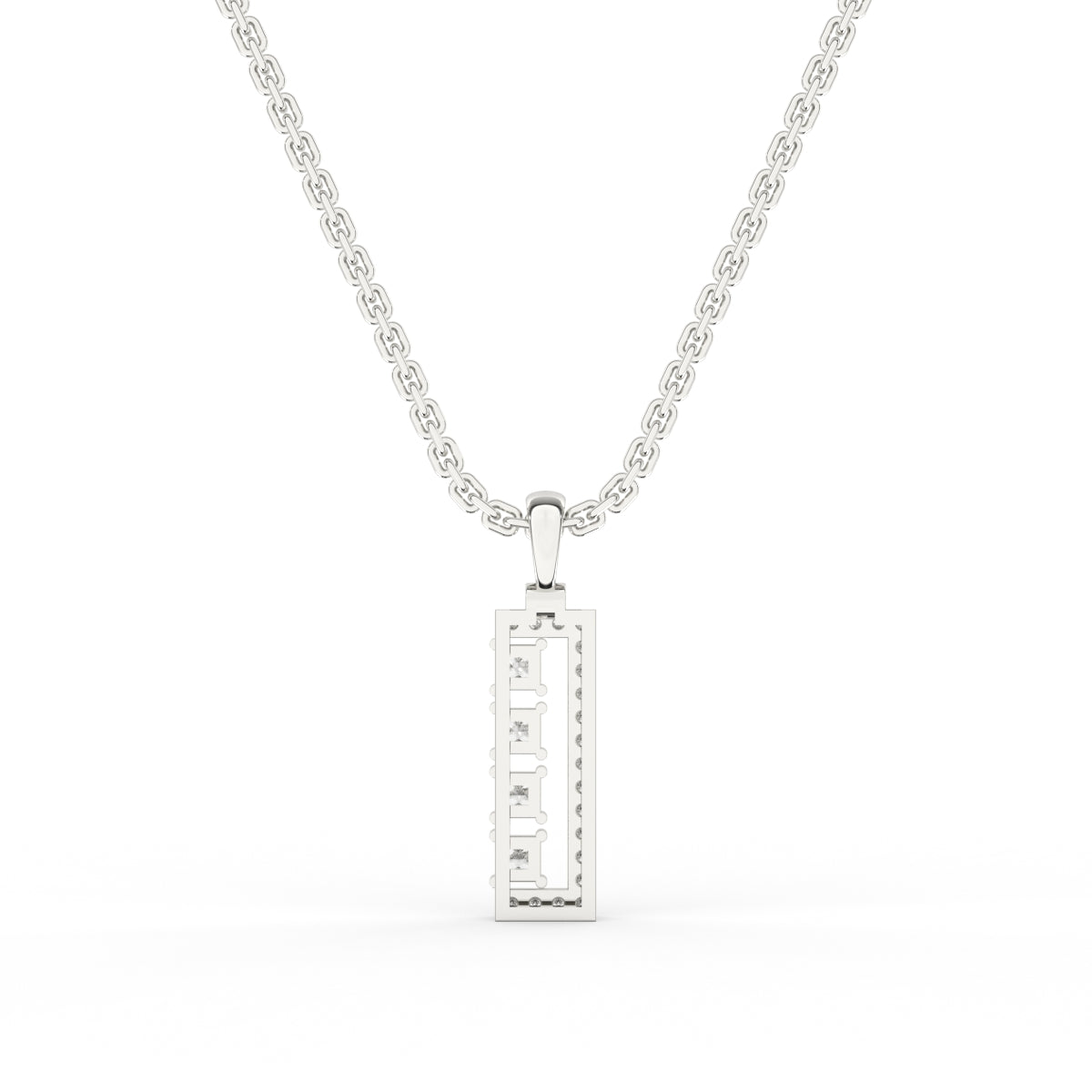 Timeless Cluster Lab Grown Diamond Pendant For Girl