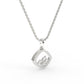 Quad Shaped Diamond Pendant