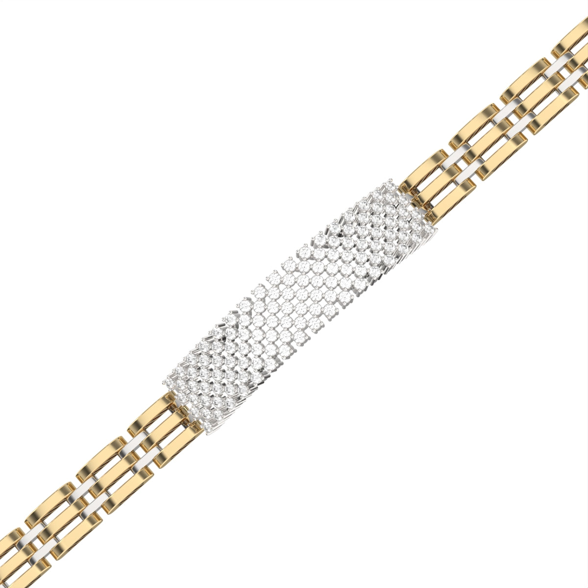 Buy quality stunning diamond Leather bracelet in Surat