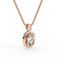 Gold Diamond Pendant For Women