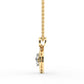 Gold Diamond Pendant For Women