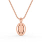 Gold Diamond Pendant For Women