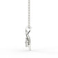 Charming Knot Round Diamond Pendant