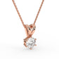 Forever One Soliaire Diamond Pendant For Her