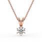 Forever One Soliaire Diamond Pendant For Her