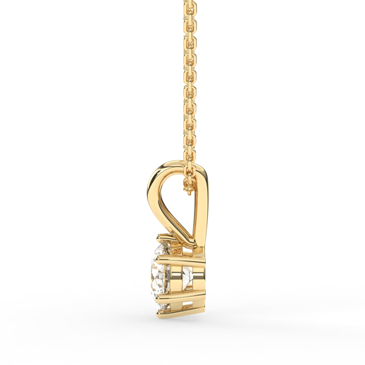 Forever One Soliaire Diamond Pendant For Her