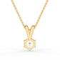 Forever One Soliaire Diamond Pendant For Her