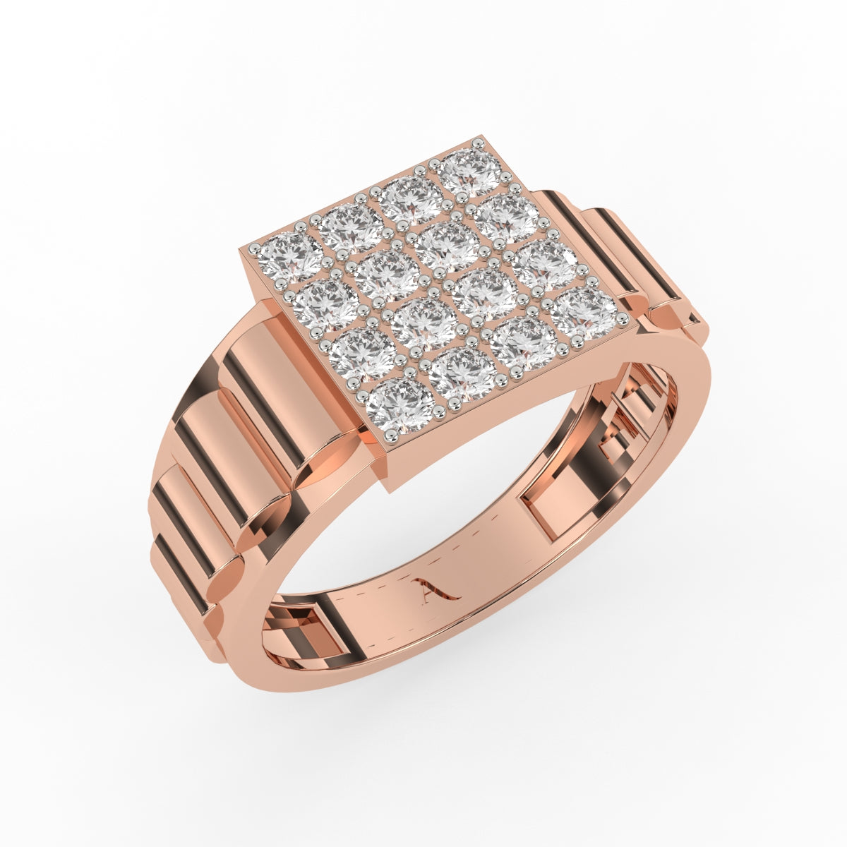 Men's Lab Diamond Ring | Ouros Jewels