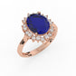 Floret Blue Sapphire Ring