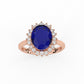 Floret Blue Sapphire Ring