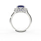 Floret Blue Sapphire Ring