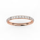 Minimalist Diamond Eternity Band