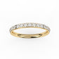 Minimalist Diamond Eternity Band