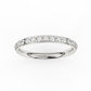 Minimalist Diamond Eternity Band