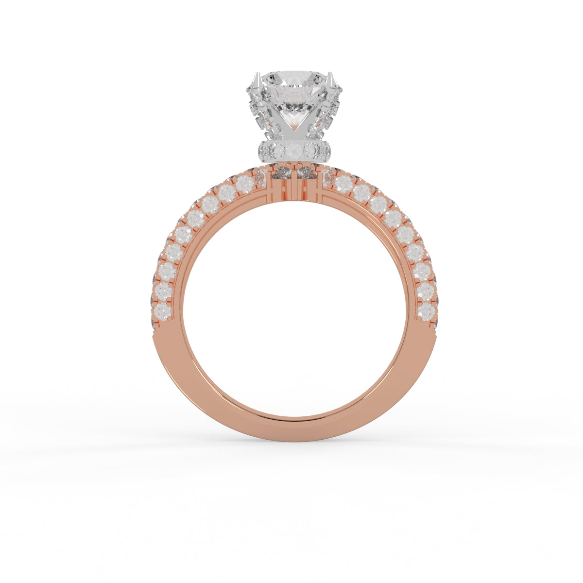 Brilliant-Cut Diamond Centerpiece