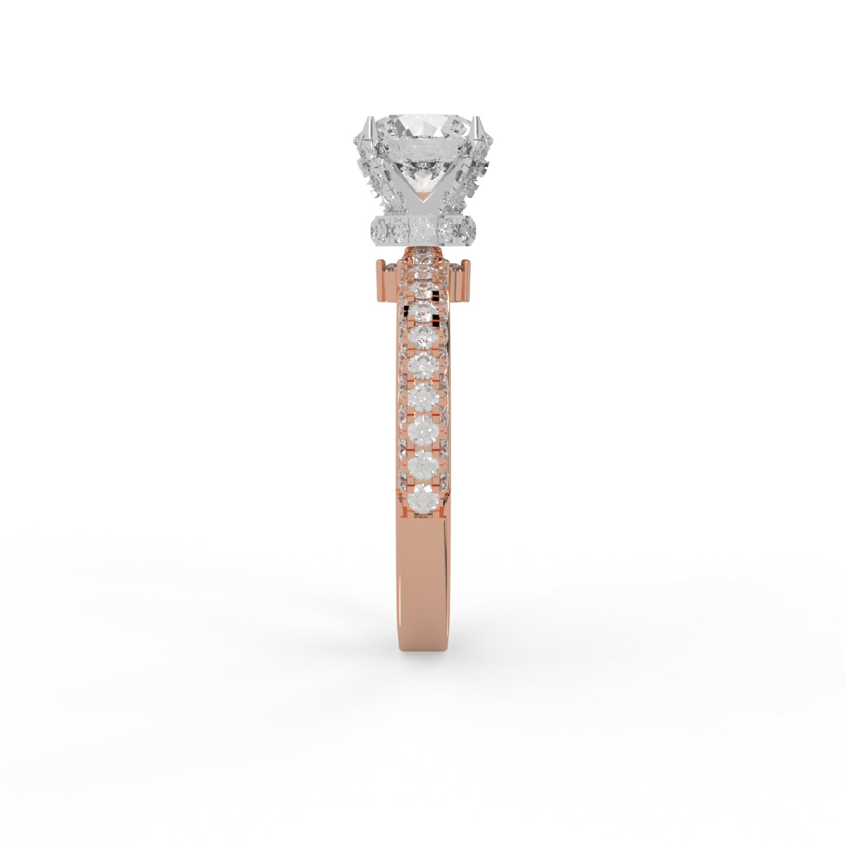 Brilliant-Cut Diamond Centerpiece