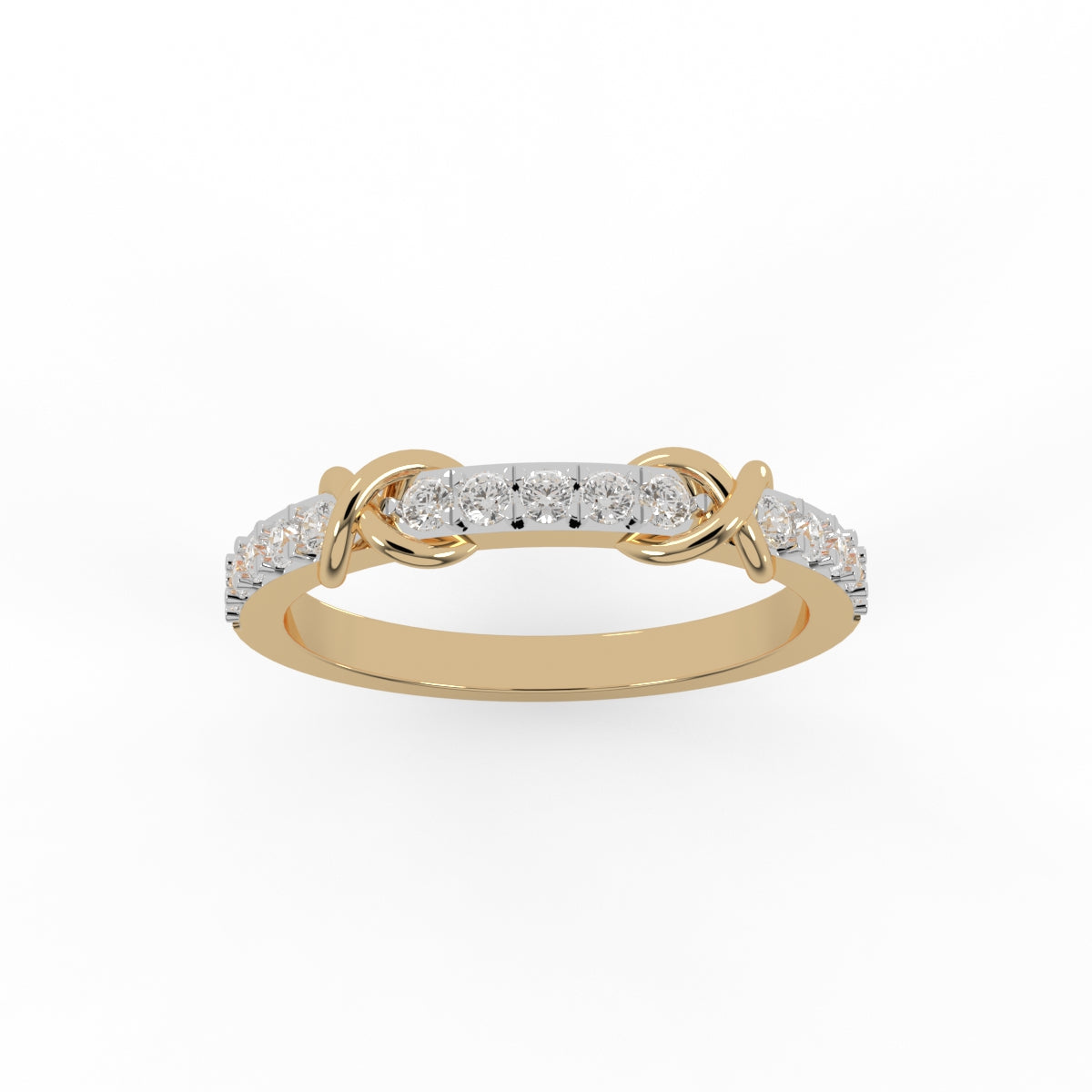 Eternal Links Diamond Ring
