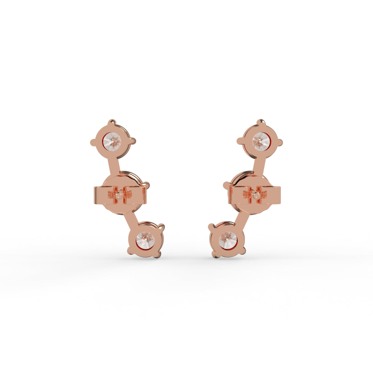 Stellar Rise Diamond Earring