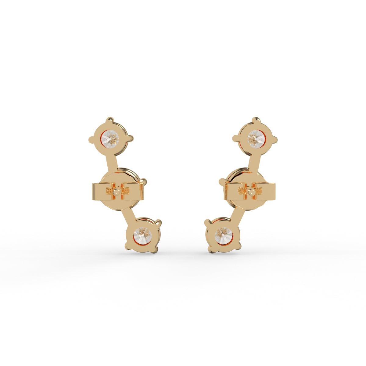 Stellar Rise Diamond Earring