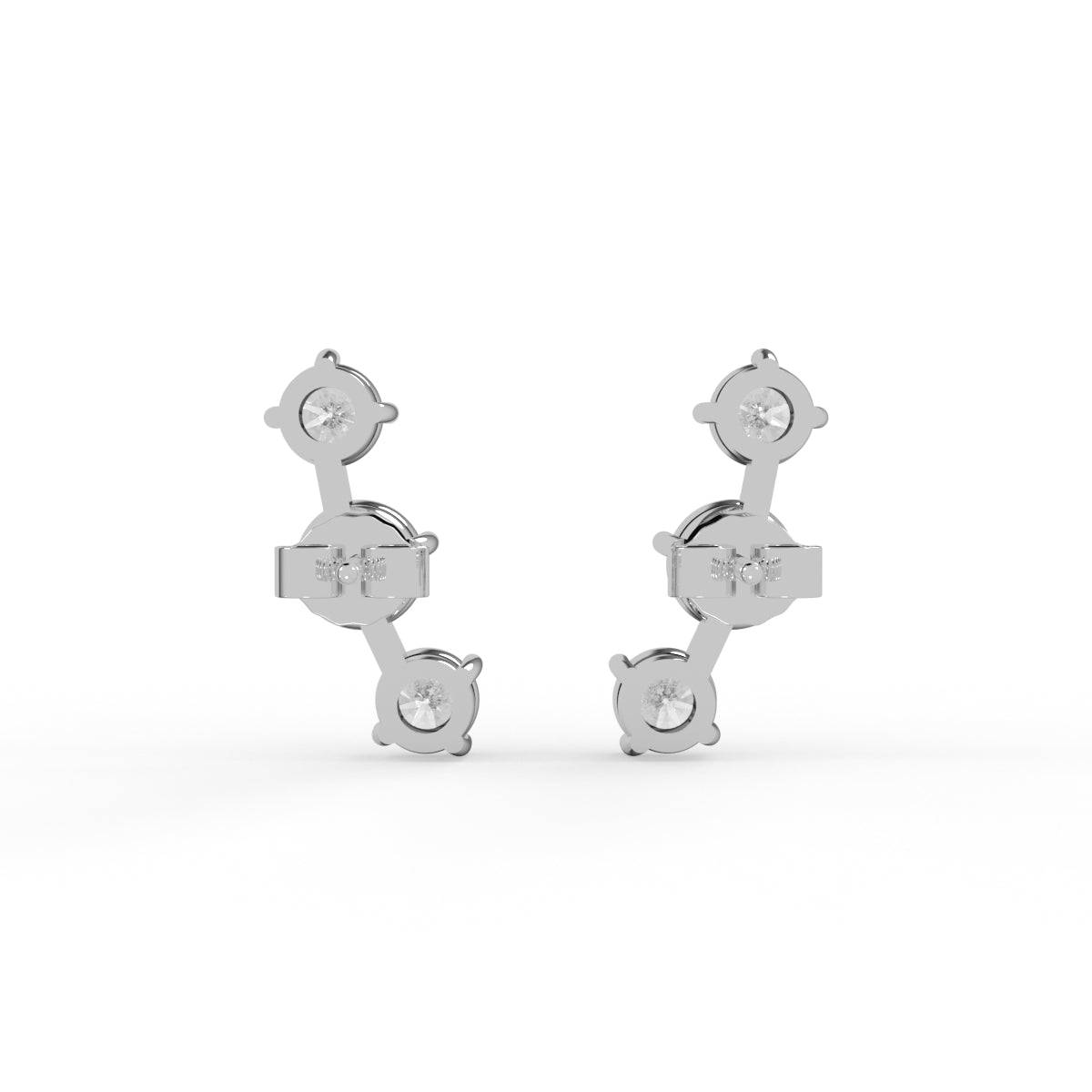 Stellar Rise Diamond Earring
