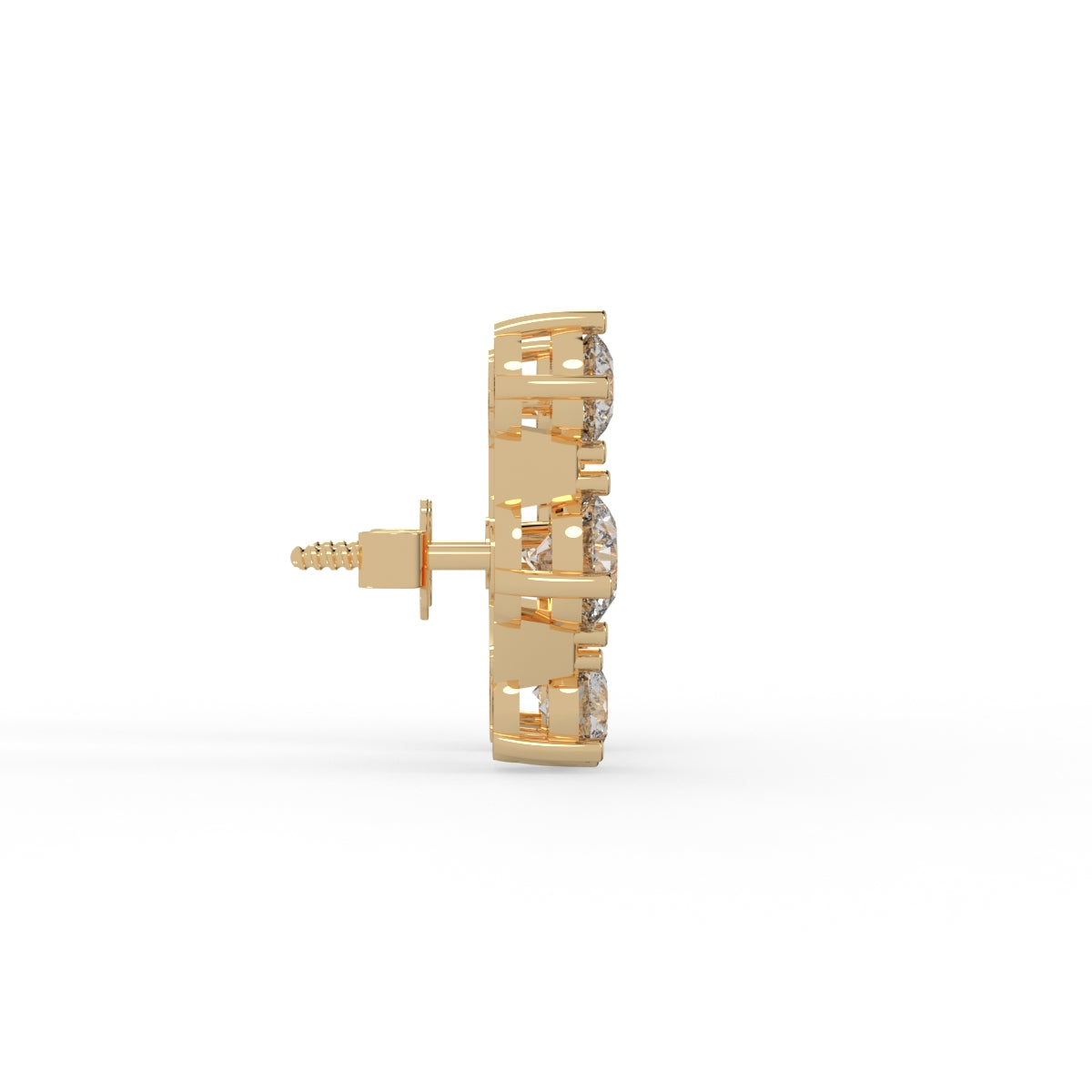 Stellar Rise Diamond Earring