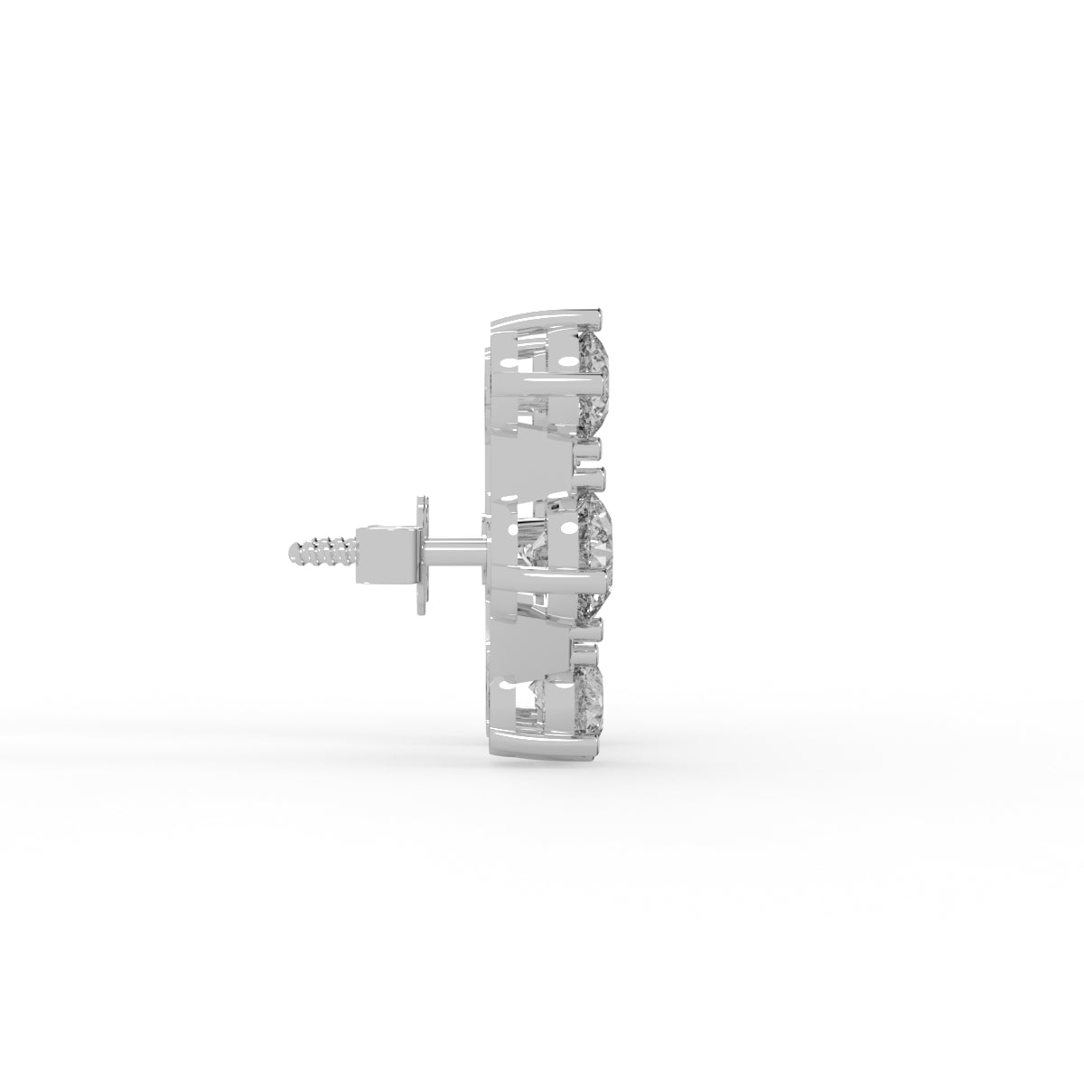 Stellar Rise Diamond Earring