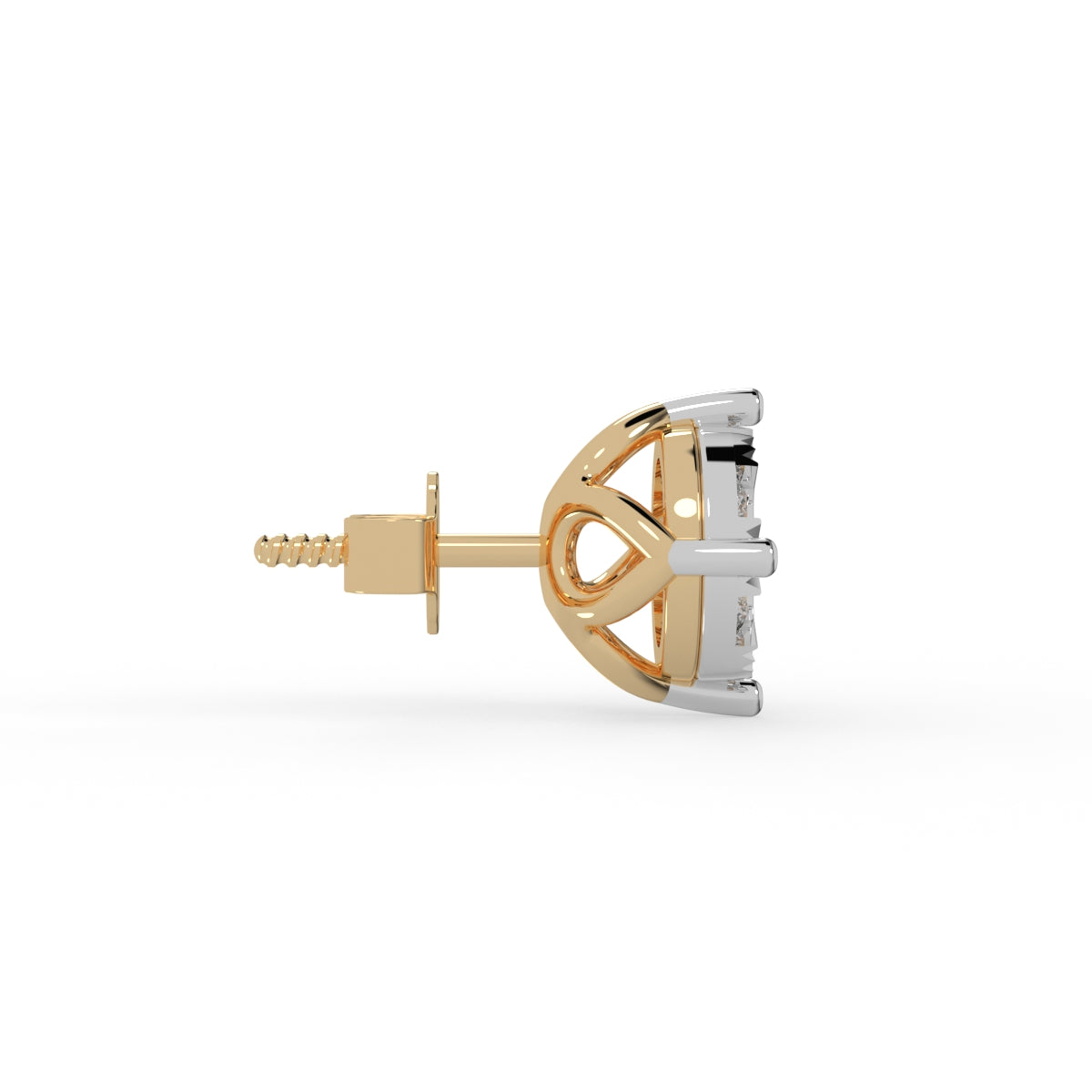 Diamond Rossette Earring