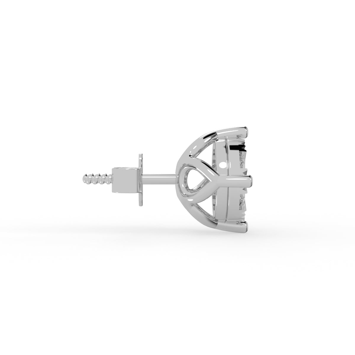 Diamond Rossette Earring