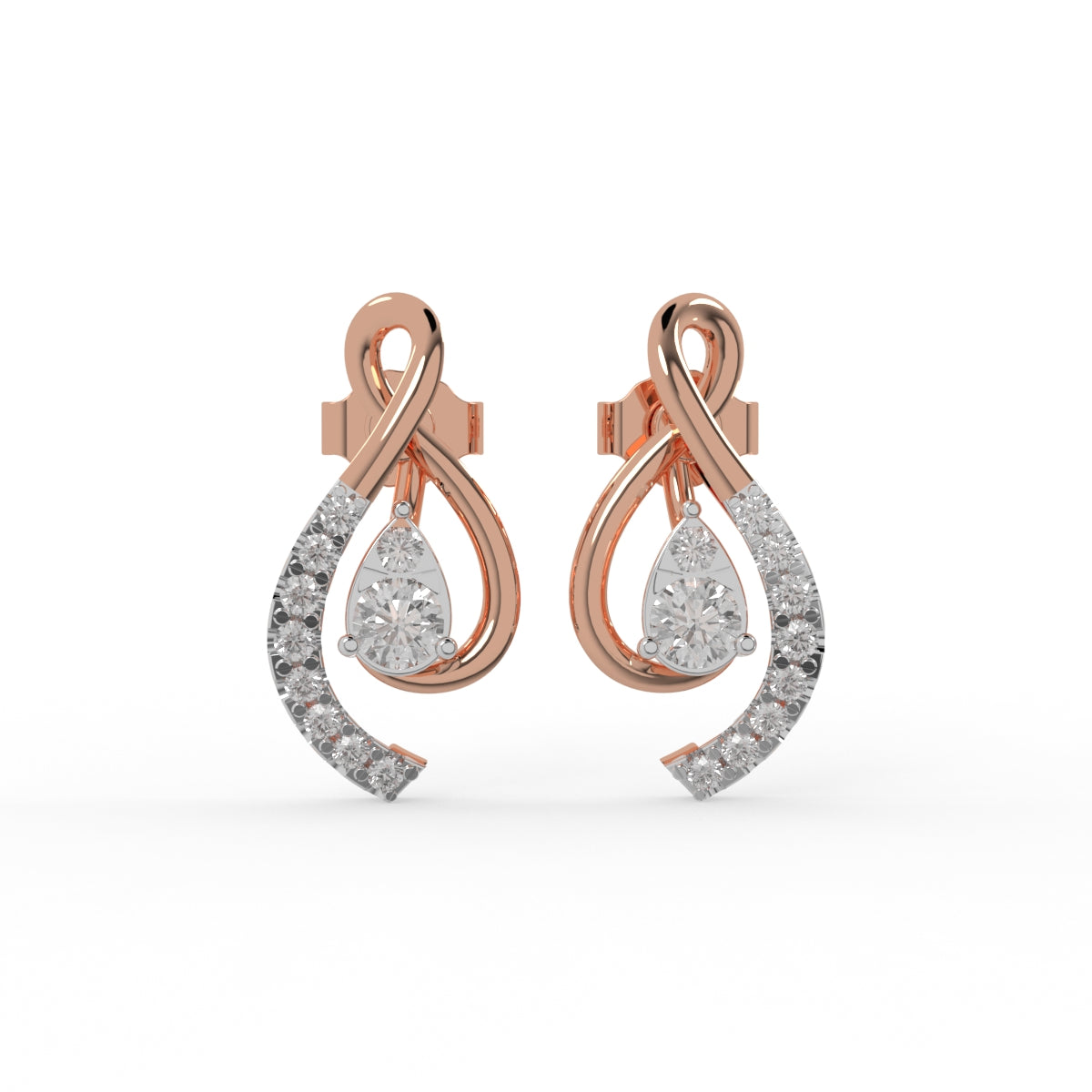 Eternal Grace Diamond Earring